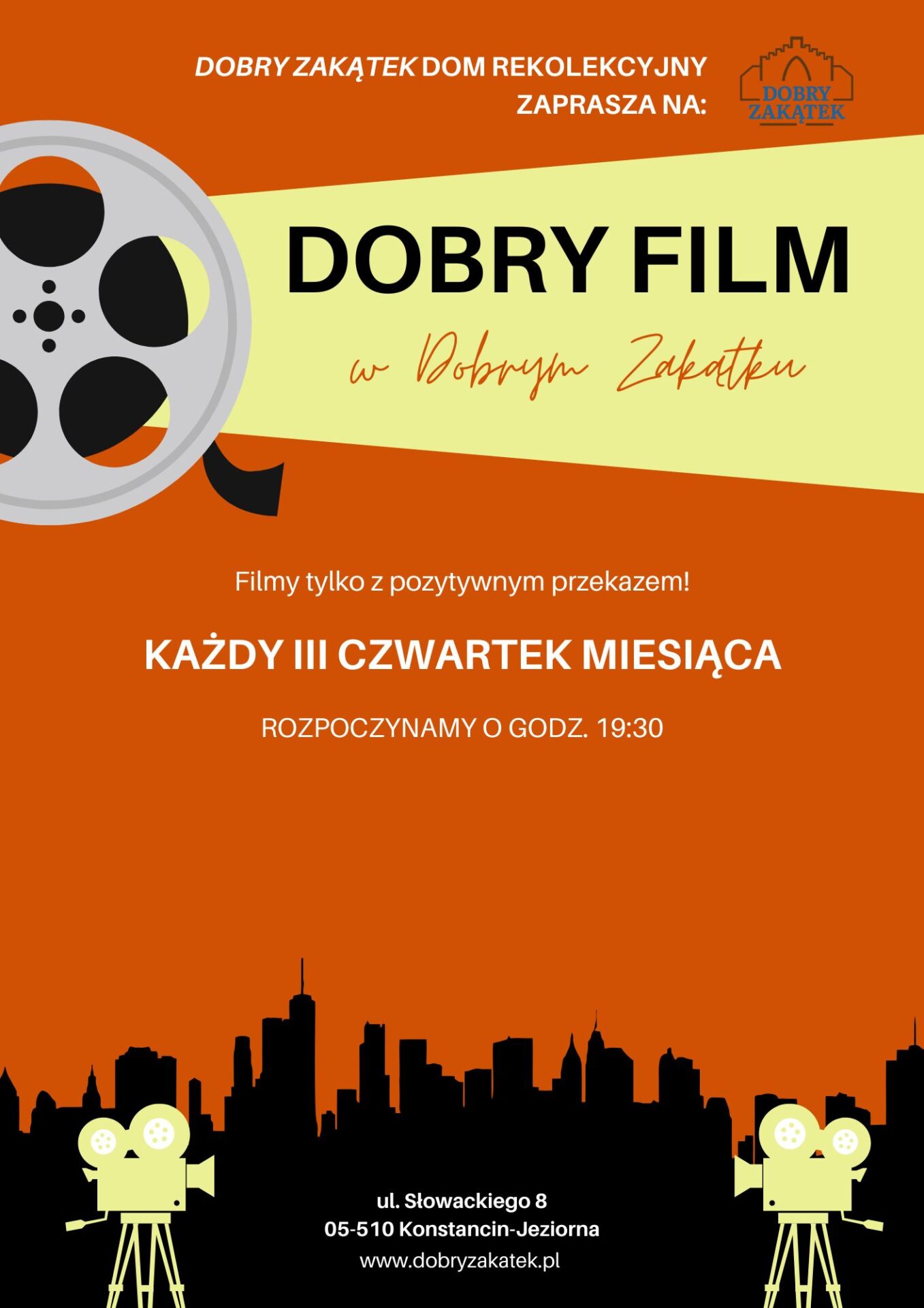 Dobry Film w Dobrym Zakątku | Filmowy Wieczór z Przesłaniem