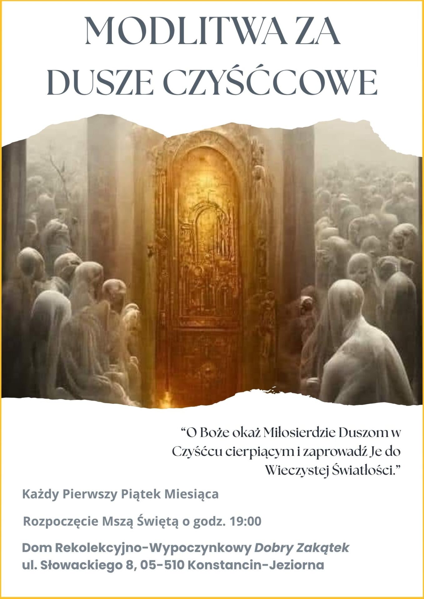 Modlitwa za Dusze Czyśćcowe | Pierwszy Piątek Miesiąca