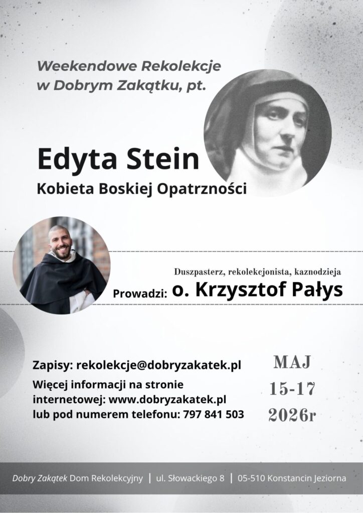 rekolekcje Krzysztof Pałys