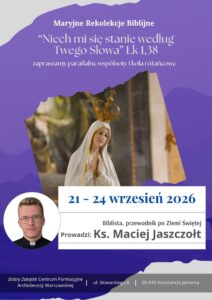 maryjne rekolekcje biblijne